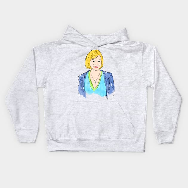 Stacey Kids Hoodie by danpritchard